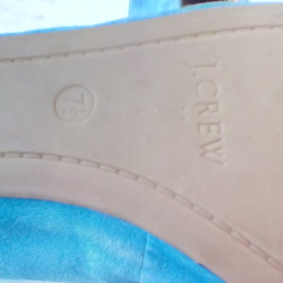 J.CREW Cece Suede Ballet Flats Womens Size 7.5 Med - Picture 4 of 4